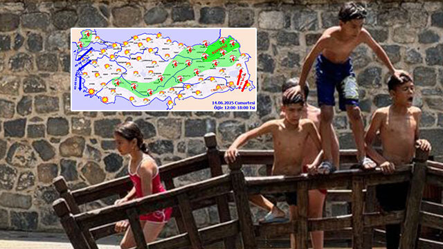 Şanlıurfa’da 40 derece rekoru: 5 bölgede sağanak yağış bekleniyor