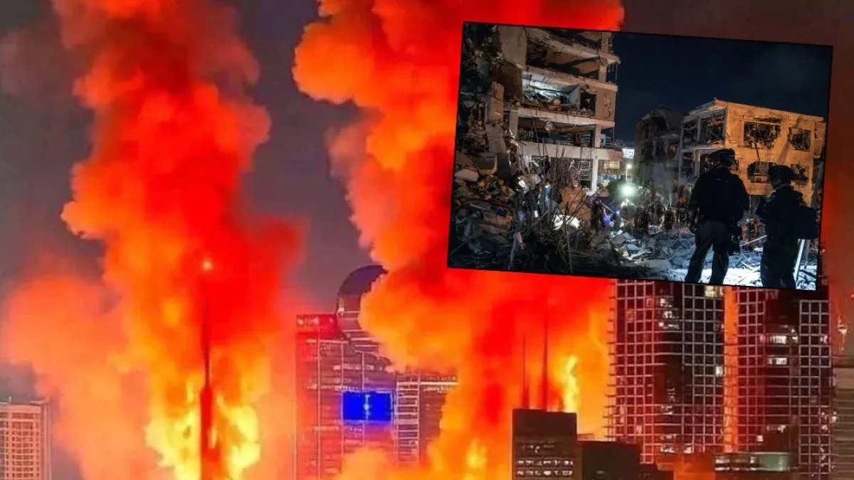 İsrail’de büyük yıkım... İran’dan gece yarısı misillemesi