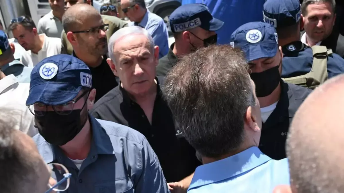 Netanyahu günler sonra ortaya çıktı