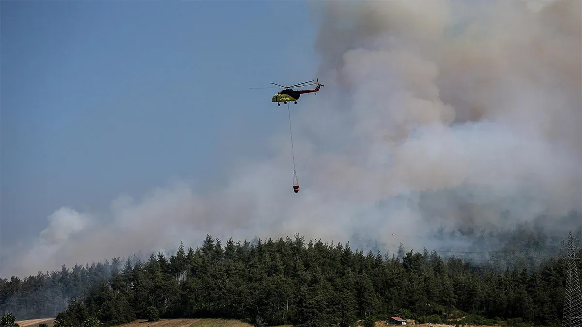 Bursa’da orman yangını: Girencik Mahallesi tahliye ediliyor