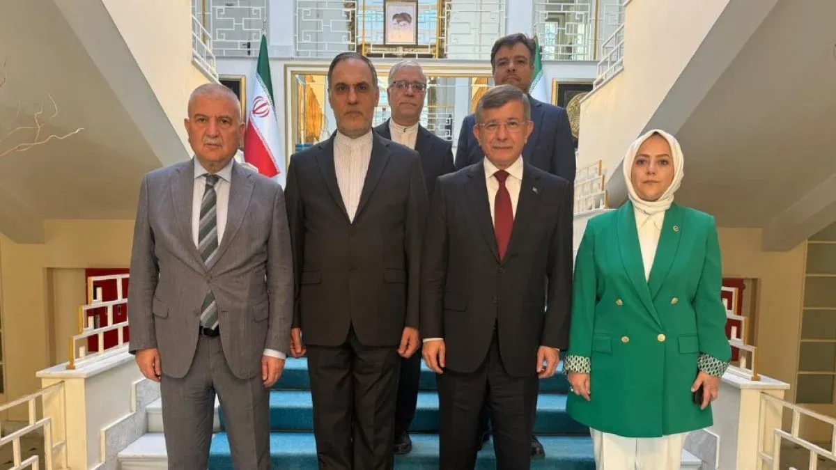 Gelecek Partisi’nden İran Büyükelçiliği’ne dayanışma ziyareti