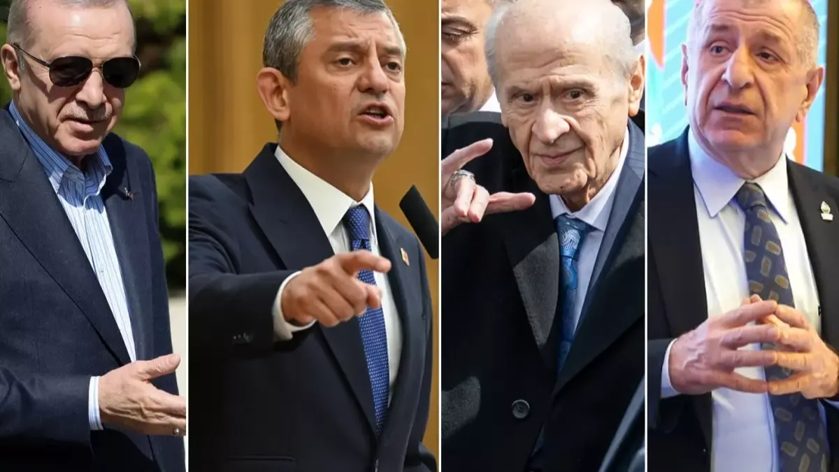 Kararsızlar zirvede! AK Parti ve CHP geride kaldı