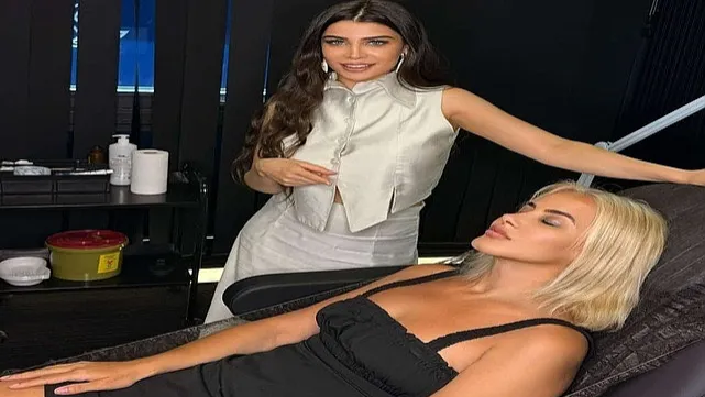 Banu Zorlu yaz bakımını Bahçeşehir’in en elit kliniğinde yaptırdı