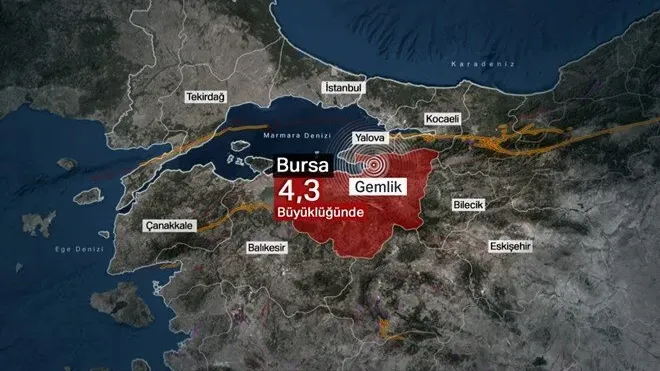 Bursa’da deprem İstanbul’u salladı! AFAD’dan flaş açıklama…