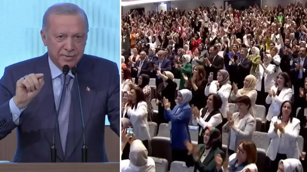 Cumhurbaşkanı Erdoğan’ın 2028 çıkışı bütün salonu coşturdu
