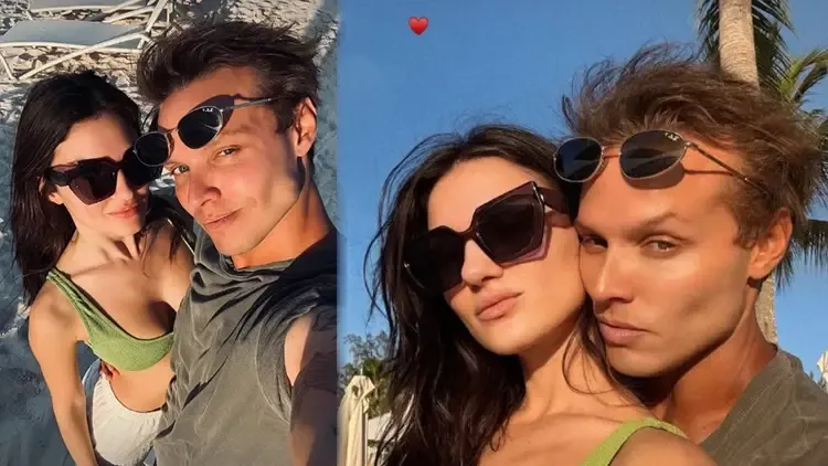 Murat Ceylan’ın sevgilisi Gizem Güneş’in tatil pozlarına beğeni yağdı