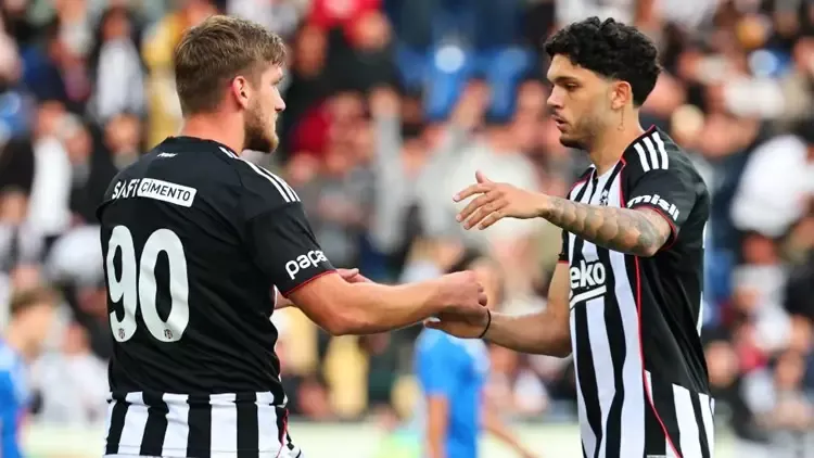 Beşiktaş hazırlık maçında harikalar yarattı