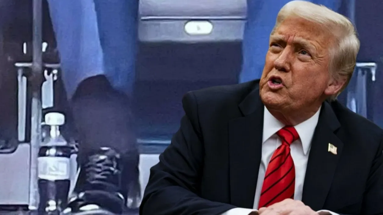 İyi huylu mu? Trump&#039;ın ayaklarına ne oldu... Beyaz Saray&#039;dan son dakika açıklaması