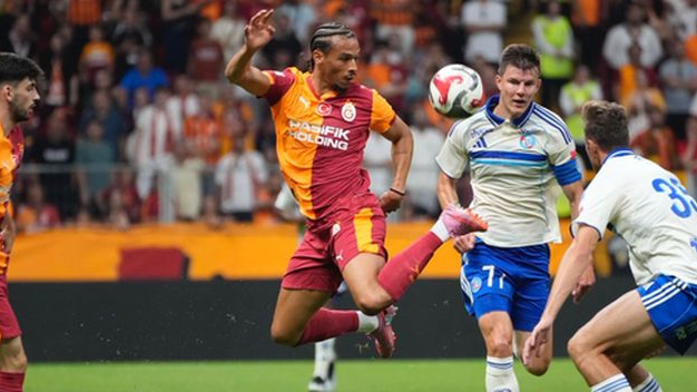 Sane sahada... Galatasaray’dan Strasbourg’a karşı net galibiyet