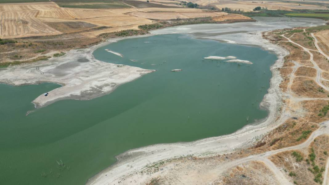 Tekirdağ&#039;da susuzluk kapıda: Göletler alarm veriyor