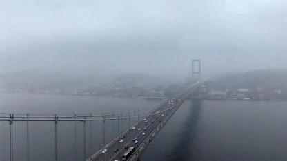 Boğazda gemi trafiği askıda