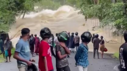 Nehirler taştı, dağlar çöktü! Ditwah Kasırgası Sri Lanka’yı yerle bir etti