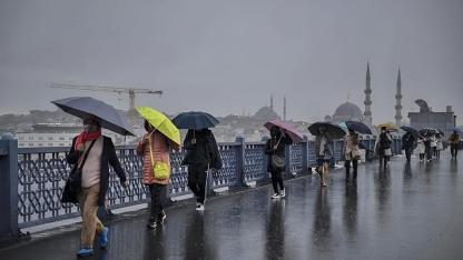 Yağmurlu hava pazartesiye kadar devam edecek