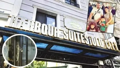 Zehirlenen ailenin kaldığı şüpheli otele mühür