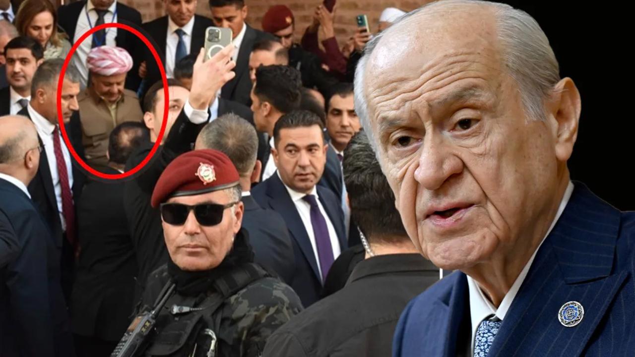 Bahçeli'den Barzani peşmergelerine çok sert tepki
