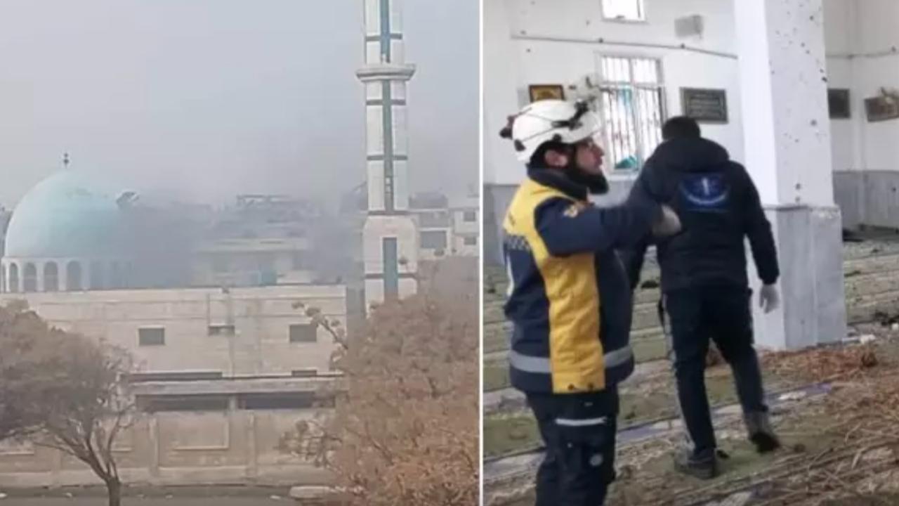 Flaş son dakika! Suriye'de cuma namazında patlama