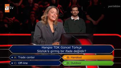 Hangisi TDK Güncel Türkçe Sözlük'e girmiş bir ifade değildir? Milyoner sorusu