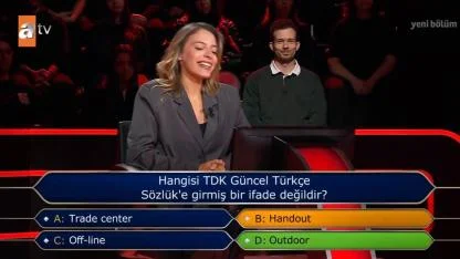 Hangisi TDK Güncel Türkçe Sözlük'e girmiş bir ifade değildir? Milyoner sorusu