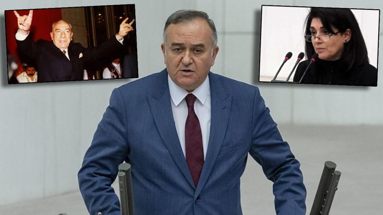 Leyla Zana'ya küfürlü tezahürata MHP'den sert tepki