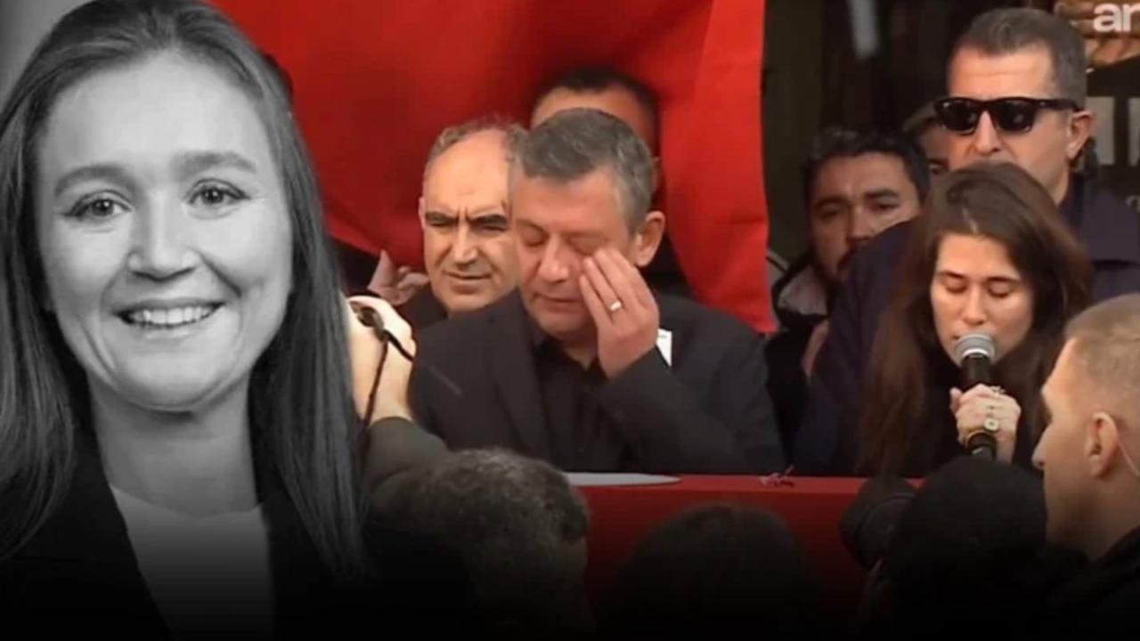 Özgür Özel'in gözyaşları... Manisa Gülşah Durbay'ı son yolculuğuna uğurluyor