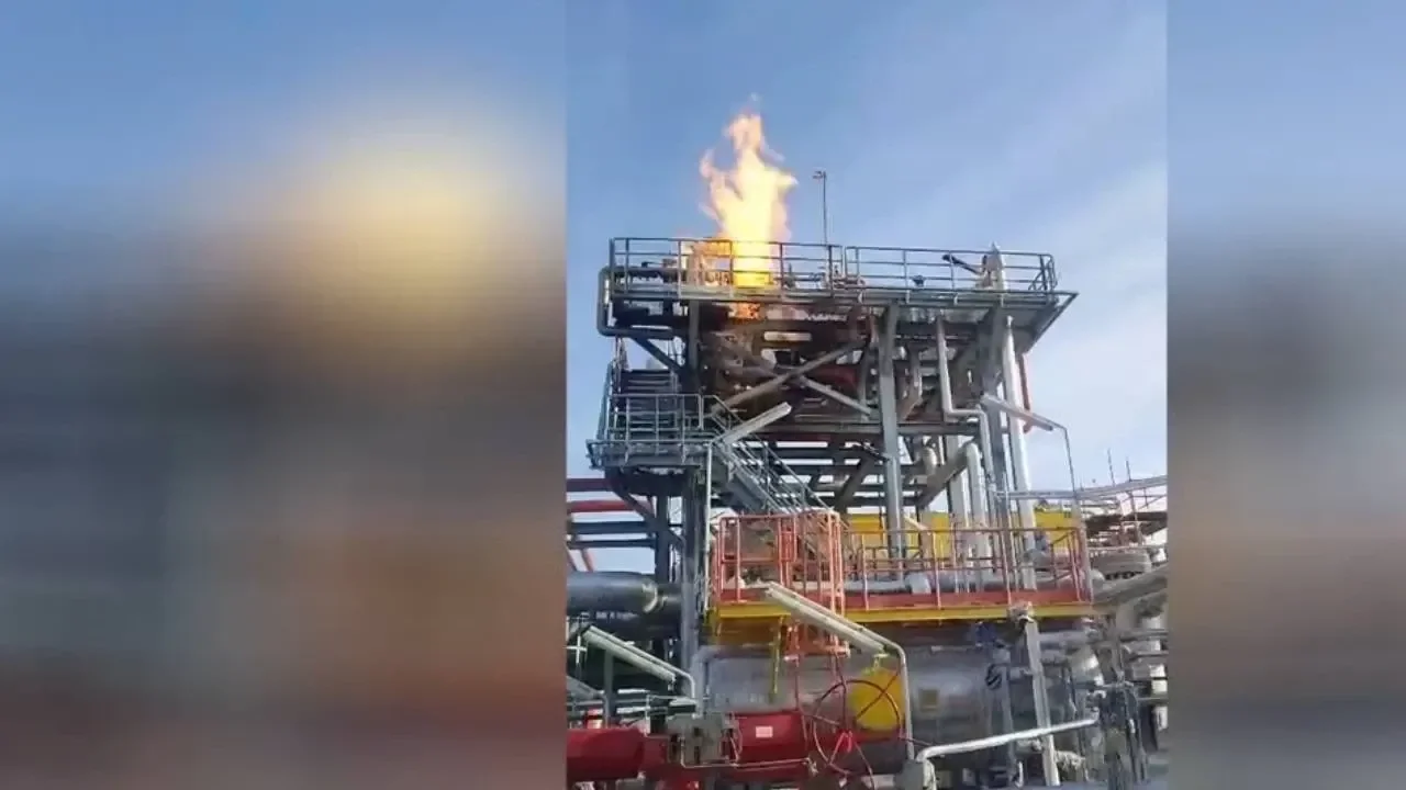 Silivri Botaş'ta korkutan yangın