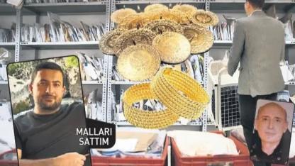 Adliyeden çalınan altınlar... Fotoğraflar ortaya çıktı