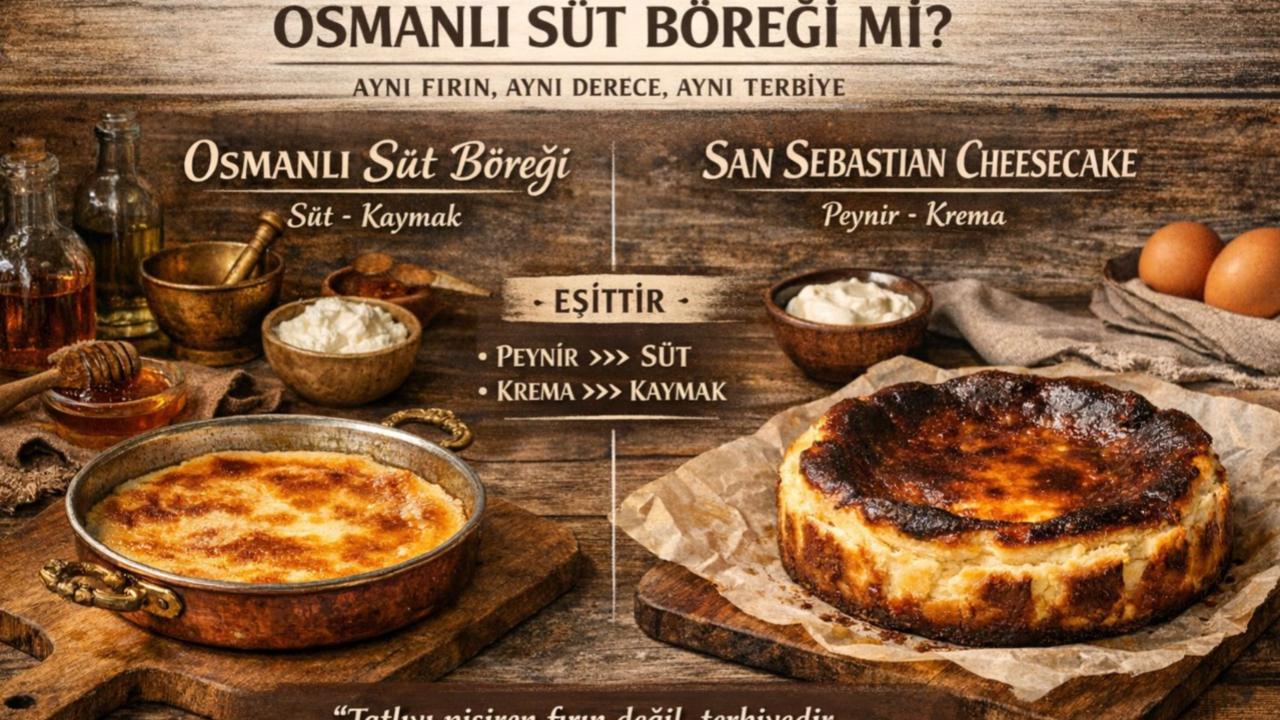 San Sebastian mı Osmanlı süt böreği mi? Aynı tencerenin hafızası, iki ayrı yorum