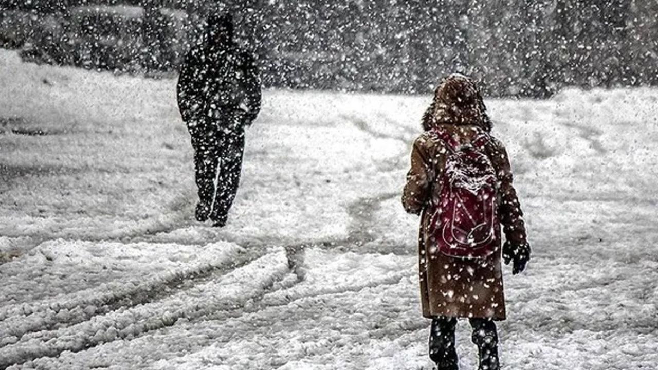 Tam 10 şehirde birden... Pazartesi okullara kar tatili