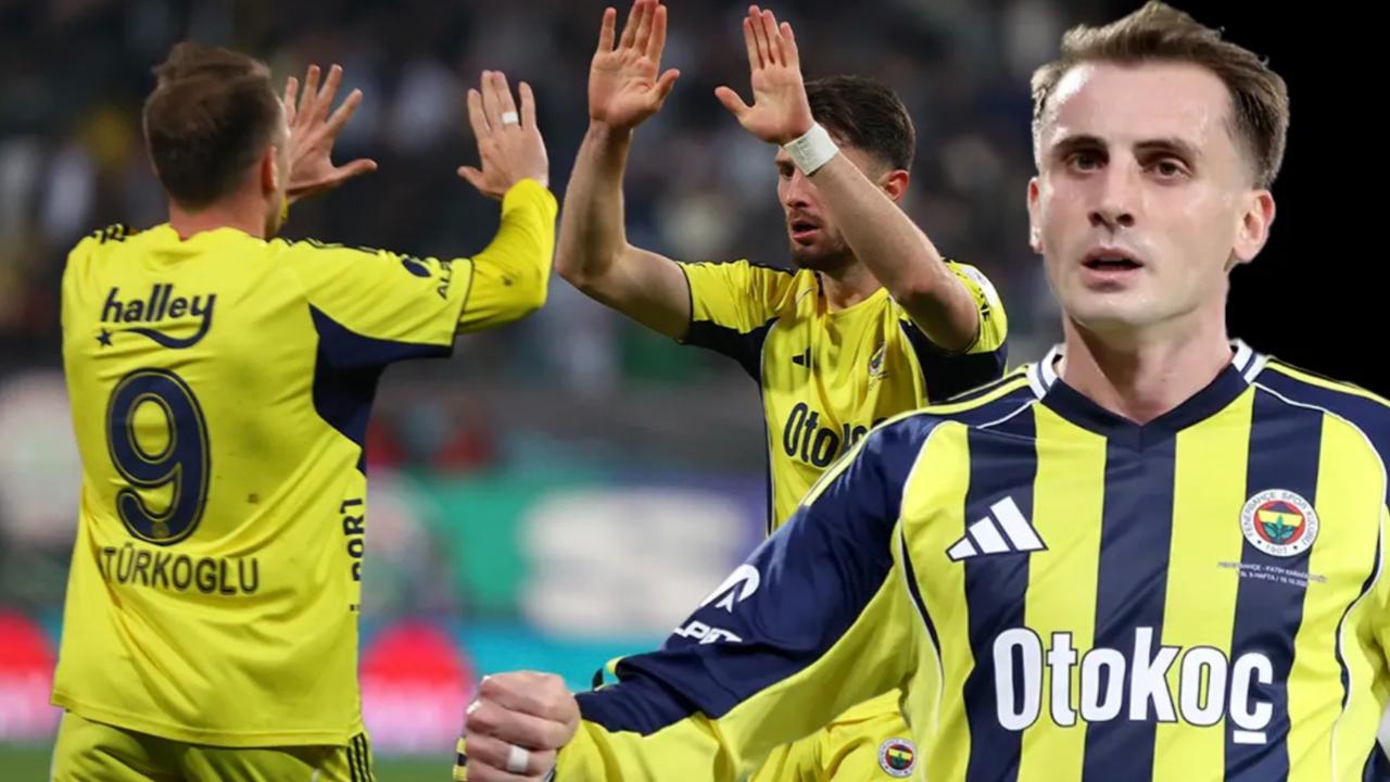 Zorlu derbide görler Kerem Aktürkoğlu&#039;nun üzerinde