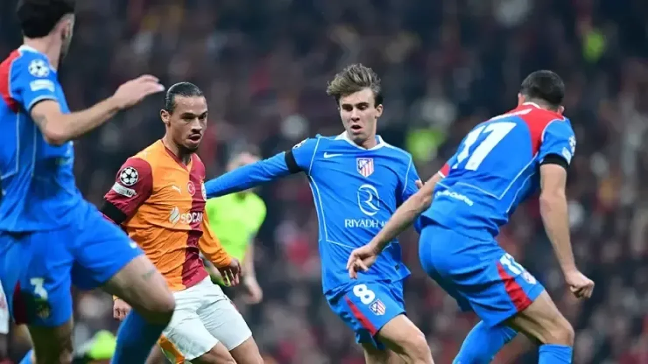 Galatasaray evinde Atletico Madrid'e takıldı!