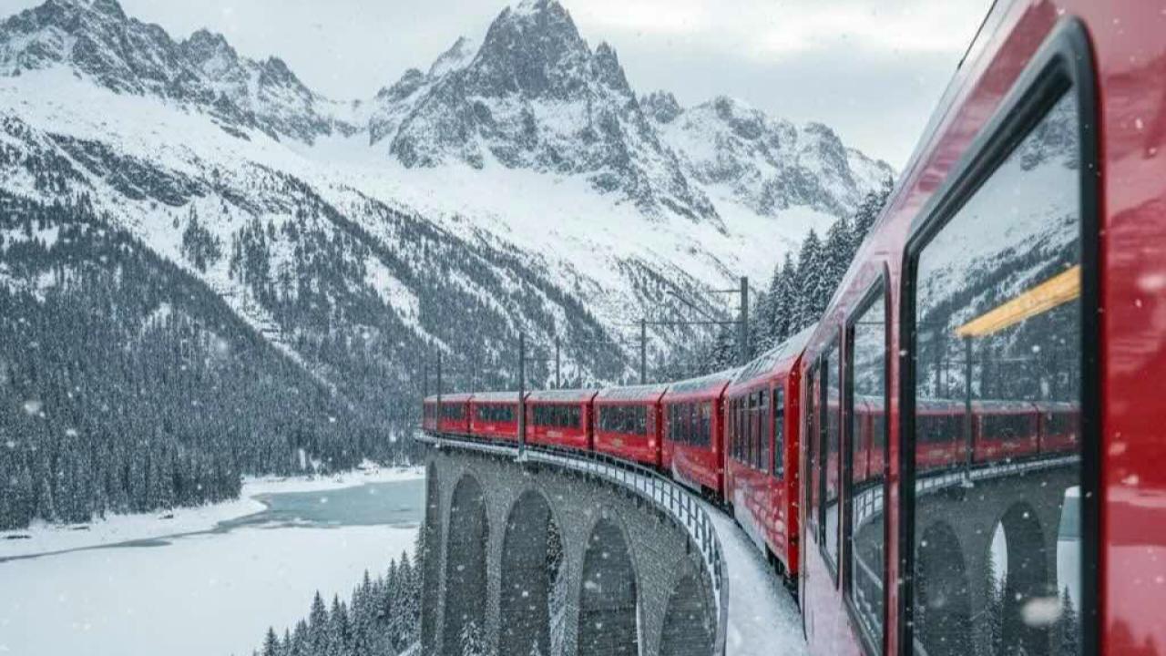 Hayallerin Peşinden Gidenler İçin: Bernina Ekspresi ile Alpler’de Bir Masal