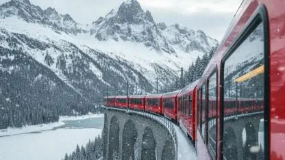 Hayallerin peşinden gidenler için: Bernina Ekspresi ile Alpler’de bir masal