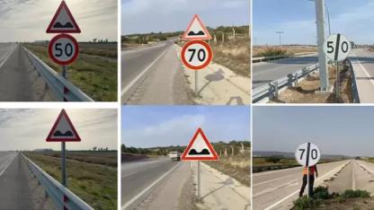 Karayollarında hız levhası düzenlemesi: 58 bin tabela değiştirildi