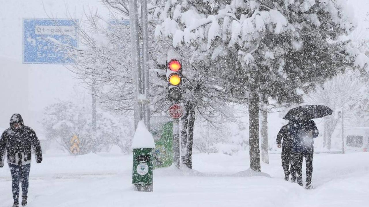 Meteoroloji sarı alarm verdi! Kar, sağanak ve fırtına uyarısı