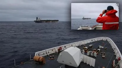 ABD'den Rusya'ya denizde şok hamle: Petrol tankerine askeri operasyon