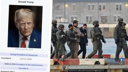 Trump kendini Venezuela'nın başkan vekili ilan etti