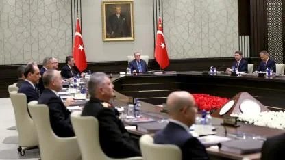 Milli Güvenlik Kurulu Erdoğan başkanlığında toplandı, masada Suriye ve Gazze var