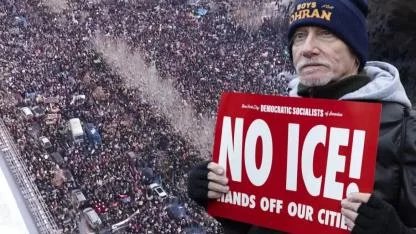 Renee Nicole Good için... ABD'de dondurucu soğuğa rağmen yüz binler sokaklarda