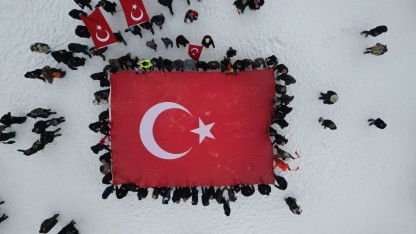 Bayburt'ta "Aydıntepe Kış Festivali" düzenlendi