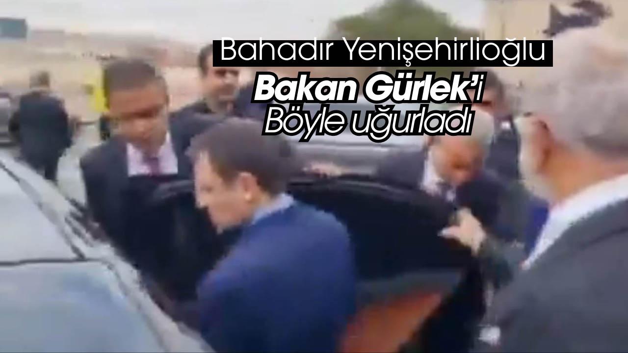 AK Parti Grup Başkanvekili Yenişehirlioğlu, Bakan Gürlek'i böyle uğurladı