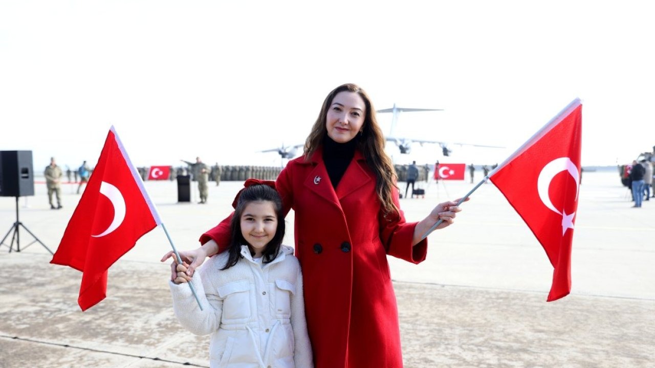 Almanya'daki Steadfast Dart 2026 Tatbikatı'na katılacak birlikler Tekirdağ'dan uğurlandı