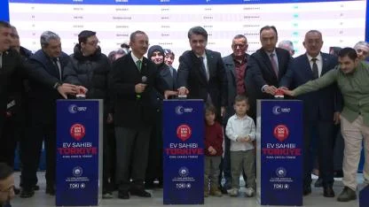 Bolu’da 1950 TOKİ Konutu İçin Kura Tamamlandı