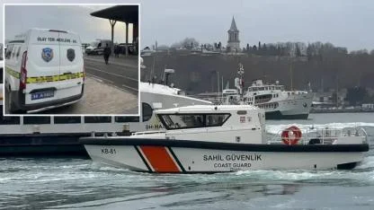 Karaköy'de denizden kimliği belirsiz kadın cesedi çıkarıldı