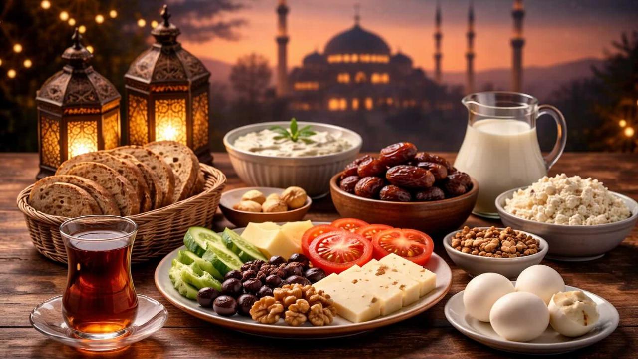 Ramazan geldi! İlk sahur bu gece… Sahurda ne yemeli, nelere dikkat edilmeli?