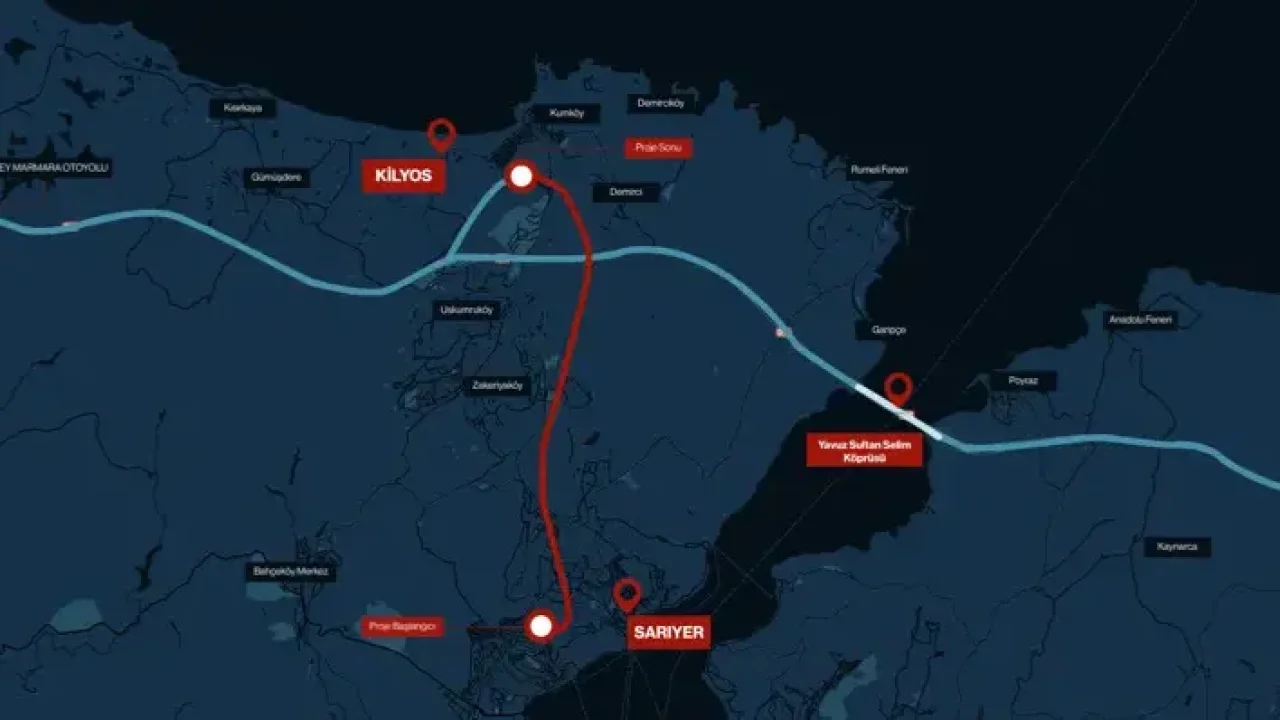 Sarıyer-Kilyos... İstanbul'da 35 dakika süren yol 5 dakikaya düşecek