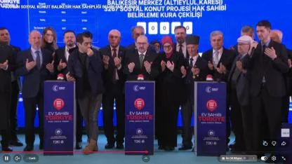 TOKİ Erdek Kura Sonuçları 300 Konut İçin 1.204 Başvuru Arasından Belirlendi