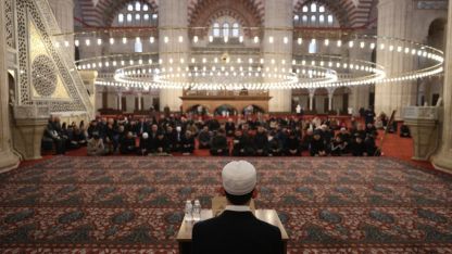 Selimiye Camisi genç hafızların yarışmasına ev sahipliği yaptı