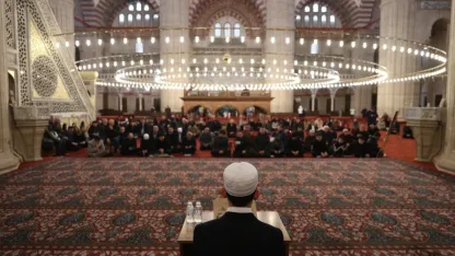 Selimiye Camisi genç hafızların yarışmasına ev sahipliği yaptı