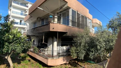 Antalya'da evde çıkan yangında bir kişi yaralandı