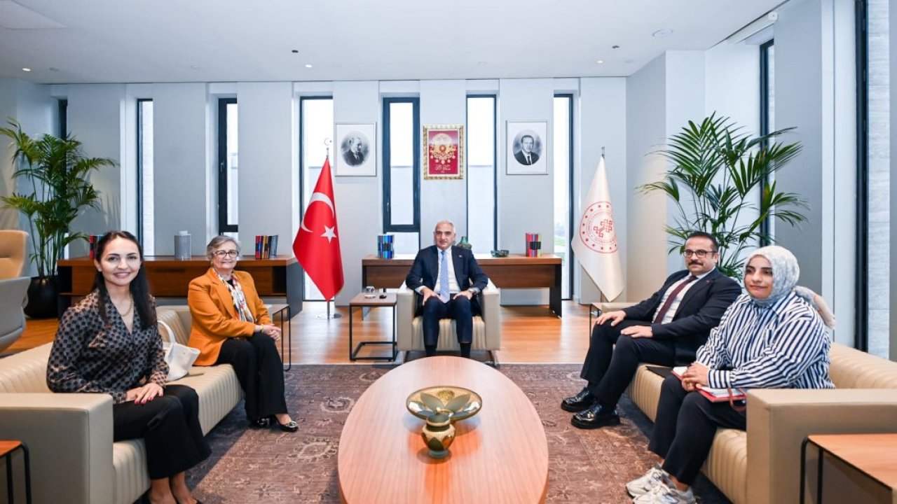 Bakan Ersoy, TOGEMDER Yönetim Kurulu Başkanı Sekmen ile görüştü